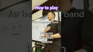 Poison Rhythm Game for beginning band [upl. by Imogen]