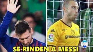 Se rinden a Messi el mas grande Messi vs Betis LO QUE NO SE VIO [upl. by Iseabal]