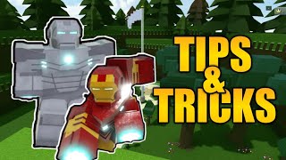 3 Basic Tips and Tricks on Making ArmorSuit  Build a Boat For Treasure [upl. by Salguod741]