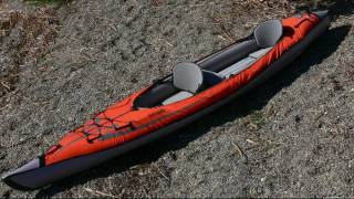 AirKayakscom The AdvancedFrame Convertible Inflatable Kayak from Advanced Elements [upl. by Ahsile983]