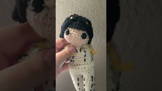 Bruno Bucciarati Crochet by me jjba crochet [upl. by Orecul]