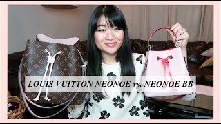 LOUIS VUITTON NEONOE vs NEONOE BB REVIEW amp COMPARISON [upl. by Johppah868]