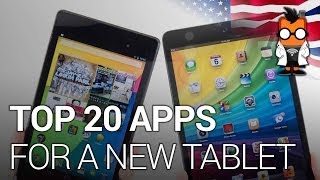 20 Best Apps for A New Tablet [upl. by Oirifrop808]