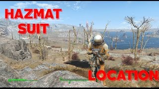 Fallout 4 Hazmat suit Location Ultimate Radiation Protection [upl. by Idnew]