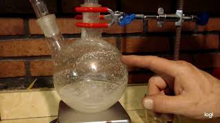 METHYLAMMONIUM CHLORIDE from hexamine PART 1 [upl. by Karyl]