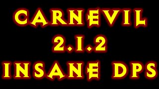 Diablo 3 Carnevil Insane Dps 212 [upl. by Aillimat]