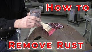 How to remove surface rust [upl. by Einohtna]