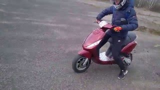 Piaggio Zip Polini forrace [upl. by Kerad179]