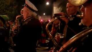 Lewes Bonfire 2013  The Expedient Brass Band  The Old Rugged Cross [upl. by Brainard]