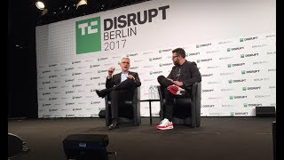 ABB CEO Ulrich Spiesshofer auf der TCDisruptKonferenz in Berlin [upl. by Daile]