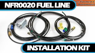 How to  Install NFR0020 Nylon Fuel Line Kit [upl. by Filiano]