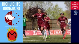 Resumen segundafederación  CD Ursaria 41 UD Montijo  Jornada 28 Grupo V [upl. by Richlad]