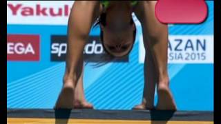 Anna Bader GER High diving 20M FINA World Championships Barcelona 2013 [upl. by Arema]