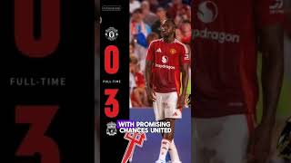 Manchester United vs Liverpool 2024 preseason match manchesterunited liverpool manunitednews [upl. by Charmine]