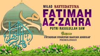 ustadzah syarifah raguan assegaf full milad sayyidah fatimah [upl. by Harrell213]