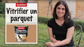 Vitrificateur Ultra Résistant  Comment vitrifier un parquet [upl. by Ordnajela]