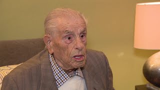 100yearold Holocaust survivor scarred by horrific memories [upl. by Myrlene]