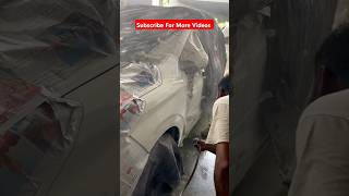 Car dent removing And Painting modifystickers shorts ytshorts [upl. by Mallen]