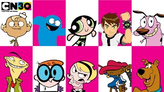 30 Years of Iconic Cartoons  Cartoon Network [upl. by Sisco]