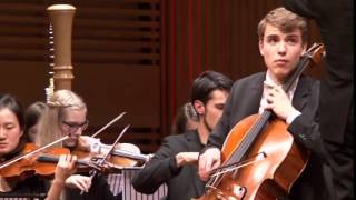 Finals National Cello Competition 2014  Anton Spronk 1st prize  SaintSaëns  3rd movement [upl. by Acsicnarf]