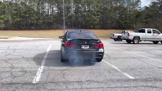 Straight Pipe BMW N20 No Cats Bootmod3 Burples Insanely Loud [upl. by Kellen718]