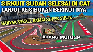 sirkuit mandalika terbaru jadi begini amp terus dbkin makin 😱 jelang motogp ramai super sibuk [upl. by Kumler76]