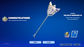 I WON THE FNCS PICKAXE 😈 [upl. by Nilpik141]