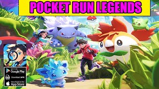 Pocket Run Legends Gameplay  Pokemon Idle RPG Android iOS [upl. by Inor]