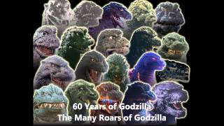 Godzilla 19542014 Roars [upl. by Currey973]