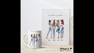 Regalos originales impresos con ilustraciones personalizadas [upl. by Sacha]