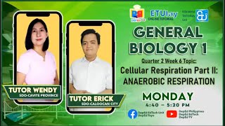 Cellular Respiration Part II Anaerobic Respiration  General Biology 1  Quarter 24 Week 6 [upl. by Darnok]