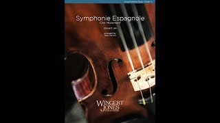 Symphonie Espagnole 1st Movt  arr Todd Parrish  3035851 [upl. by Nabila]