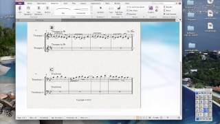 Sibelius Notation Tutorial 6 Articulations and the Line Tool [upl. by Lanae]