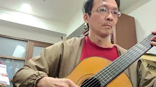 Balladecomposed by Marc Lamberg  classical guitar [upl. by Ulita534]