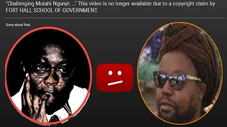 Mutahi Ngunyi Fights Back Pulls Critical Video from Youtube [upl. by Meenen]