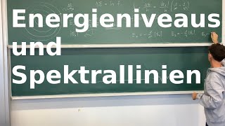 Energieniveaus und Spektrallinien [upl. by Ekenna]