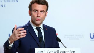 Marseillaise service national universelMacron multiplie les annonces autour de léducation [upl. by Egres]