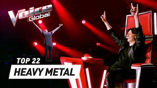 Breathtaking HEAVY METAL Performances on The Voice [upl. by Khalsa352]