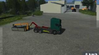 Meiller Rollcontainer für Landwirtschafts Simulator  Link [upl. by Ymmat]