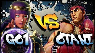 SFV  Go1  Beastly Menat  Vs OtaniRyu  Beastly Ryu   Ranked Set  SF5 [upl. by Ahsinaj102]