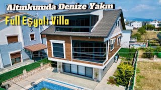 Altınkumda Full Eşyalı 41 Havuzlu Müstakil Villa🔴 Bölgede Yer Arıyan İçin İdeal Ev 🏡didimdesatılık [upl. by Virgilia]