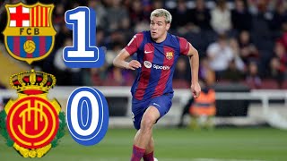 Barcelona vs Mallorca 10 Highlights Robert Lewandowski in action [upl. by Ahsim]