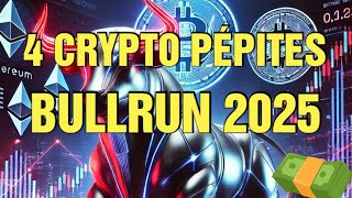 Mes 4 cryptomonnaies exotiques pour préparer le Bullrun 2025 [upl. by Monica]