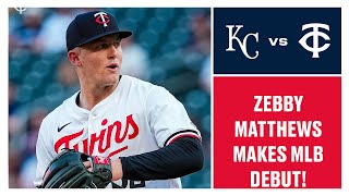 Royals vs Twins Game Highlights 81324  MLB Highlights [upl. by Dressler915]