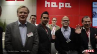 Hapa AG auf der HeimHandwerk Messe München 2016 [upl. by Martres269]