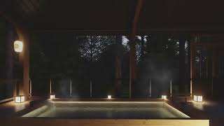 Onsen Ambience  Korean Bath house Sounds for Sleep Relaxing  온천 amp 목욕탕 ASMR [upl. by Yle]