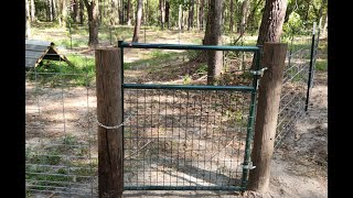 New Livestock on the Homestead Pig Pen Build for the new Red Wattle Hogs [upl. by Elfreda]