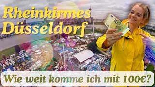 Rheinkirmes Düsseldorf  SO viel kostet ein Besuch 2024 Reichen 100€ [upl. by Negriv]