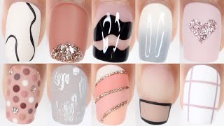 300 EASY NAIL IDEAS  HUGE nail art compilation satisfying nail designs [upl. by Putscher]