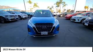 2023 Nissan Kicks Pasadena Los Angeles Glendale Alhambra Cerritos Orange County 1A00053 [upl. by Seessel964]